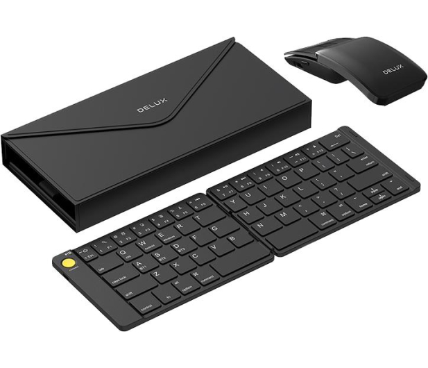 Delux Składany zestaw bezprzewodowy KF10 KF10+MF10PRO - 1108290 - zdjęcie 4